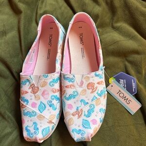 TOMS Colorful Sea Life Print Shoes